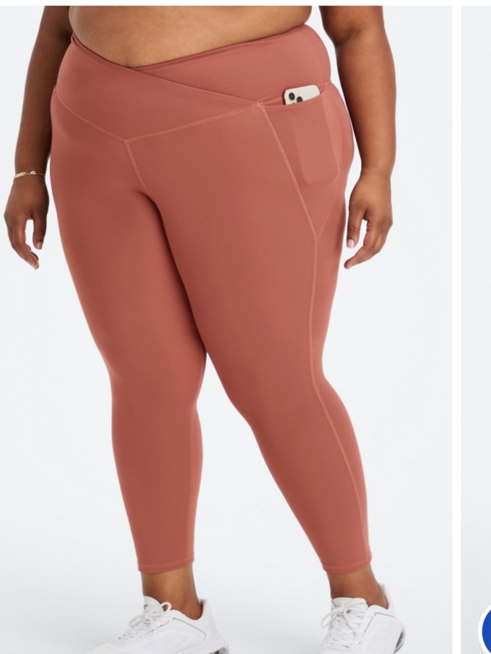 NWT Fabletics Oasis PureLuxe HW Crossover 7/8 Legging